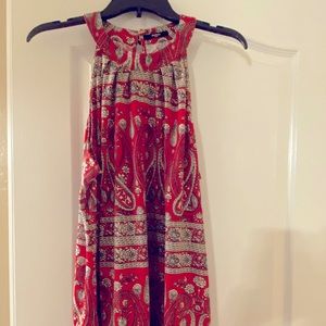 Marbetia Red Bandanna Halter Top XXL